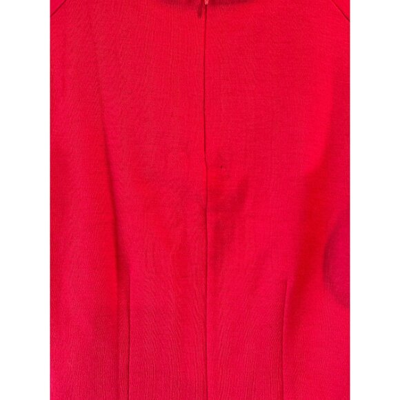 J. Crew Red Sleeveless Wool Top Size 10 - Picture 5 of 8